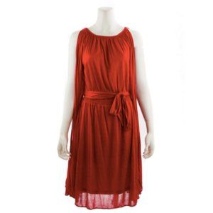 MARC BY MARC JACOBS SPICY RED SLEEVELESS DRESS SIZE S NEW